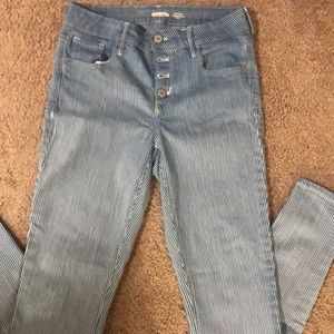 Old navy, Super skinny, mid-rise